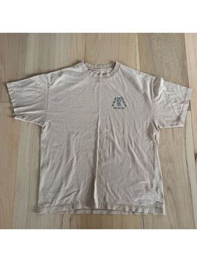 Last Call Co. Tan Short Sleeve Shirt Size XL